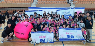 통영 벽방초등 킨볼부, 전국학교스포츠클럽축전 남녀 동반 2연패