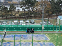 민간 개방 테니스장, 수자원공사 직원 독차지 논란