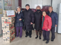중구 대청새마을금고, 원로의집 성품 전달