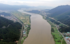 역대급 비 쏟아진 부산, 물이 깨끗해졌네
