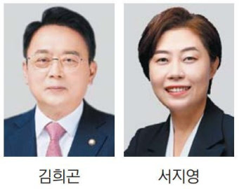 3파전 동래, 김희곤·서지영 리턴매치로