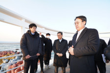 강도형 해수장관, 동해신항 건설·연안정비사업 현장 점검