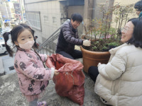 수정4동, 봄 초화 식재 등 환경정비로 쾌적한 마을 가꾸기