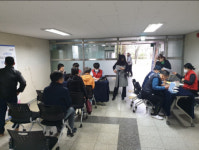 한국건강관리협회 부산동부(동래), 부산지사휴먼시아APT 건강캠페인 진행