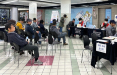 한국건강관리협회 부산동부(동래), 지하도상가 남포몰 건강캠페인 진행