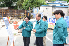 부산 사상구, 안전대전환을 위한 2024년 집중안전점검 현장 방문