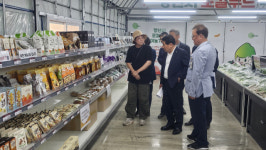 지난달 말 문 연 양산 로컬푸드 직매장, 인기 ‘짱’