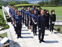 법무부 부산출입국 외국인청, 중앙공원 충혼탑 참배