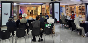 건협부산동래, 지하도상가 광복몰에서 건강캠페인