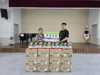 [포토뉴스]기장종합사회복지관, 삼계탕 나눔