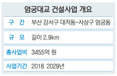 낙동강 대교 ‘마지막 퍼즐’ 엄궁대교, 환경평가 문턱 넘나
