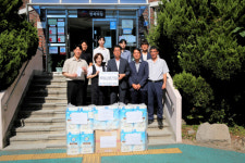 부산지방조달청, 북구 사회복지법인 ‘평화의 집’ 방문 위문금·위문품
