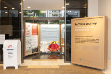 (주)부산롯데호텔, 친환경 종이부스 전시