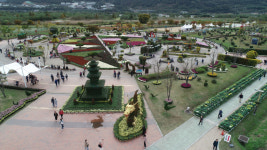 [포토뉴스]양산 황산공원에서 열리는 국화축제 놀러오세요