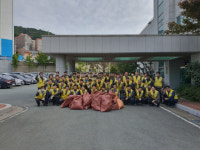 부산 사하구  와이케이스틸, 환경정비 활동 ESG 경영 실천