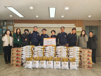 [포토뉴스]대선조선 노동조합, 상리복지관 후원