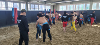 MG새마을금고 씨름단, 해운대구 전지훈련