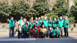 [포토뉴스] 덕천1동-덕내골 봉사대, 수국 식재