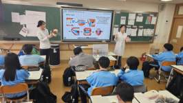 춘해보건대학교, 야음중 1학년 대상 진로멘토링 특강 성료