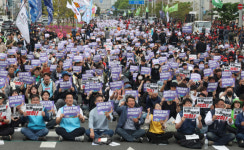 [포토뉴스] 세계노동절 부산대회