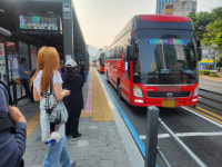 [르포] “경전철도 없는데…” 창원시, 시내버스 올스톱에 발 동동