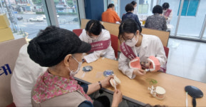 부산보건대 치위생과, 사하사랑채노인복지관서 ‘구강관리 프로그램’ 실시