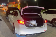 부산울산고속도로 해운대송정요금소 앞서 4중 추돌 사고