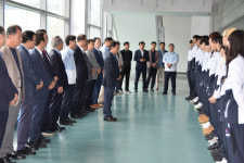 동래종합체육관 태권도 고단자회, 전국체육대회 부산시 태권도 선수단에 후원금