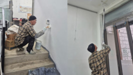 서구 동대신2동 새마을지도자협의회, 노후 벽면 도색 등 환경정비 실시