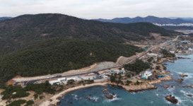 기장군, ‘대변~죽성교차로간 도로개설사업 7차 구간’ 막바지 순항