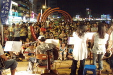 광안리해수욕장서 거리공연 즐겨요