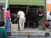 의류업체 불우이웃돕기 위한 여성의류 기부