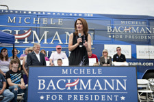 [영문판] 美 공화당 비공식 예비투표서 미셸 바크먼 1위 차지