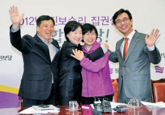 관악을 이정희, 도봉갑 인재근