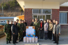 [포토뉴스]용하리 새농어촌건설운동추진단 육군 방문