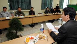 [포토뉴스]동산면 업무보고 및 간담회