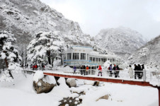 [포토뉴스]눈덮인 일만이천봉