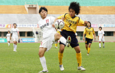 [청학기 전국 여자중학교 축구대회]경포여중 청학기 결승 진출