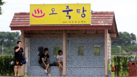 [포토뉴스]강릉, 작품으로 변한 버스정류장