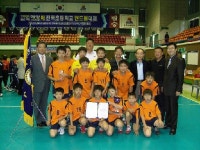 삼척초 핸드볼 올해 3관왕 등극
