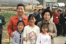 [포토]평창 한우농가 방문한 노무현 前대통령