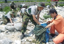 [포토뉴스]육군 이기자부대 민·관·군 환경정화활동