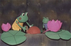 개구쟁이인형극단 `청개구리 공연