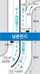 춘천~서울 고속道  남춘천IC `사고 부른다