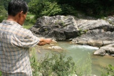 [강릉]남양천 석회가루 오염 주민 “못살겠다”