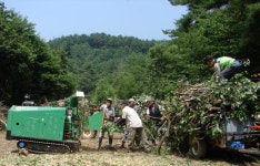 [포토뉴스]퇴비 생산 구슬땀