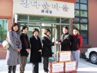 [포토뉴스]속초양양교육청 유아교육연구회 장애인시설 위문