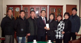 [포토뉴스]상남4리 새농어촌건설운동추진단 장학금 전달