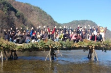 [포토뉴스] 영월 주천 다하누촌 달리기 완주 다짐