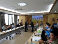 [포토뉴스]덕원아파트부녀회 경포동장에 감사패